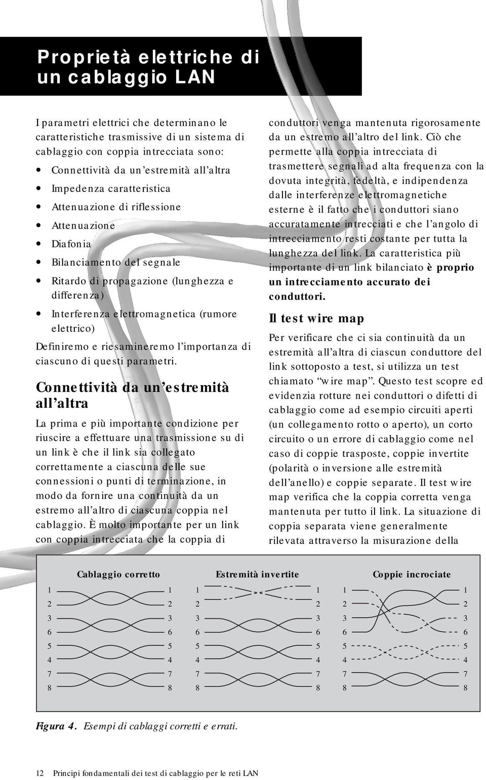 elettrico) Definiremo e riesamineremo l importanza di ciascuno di questi parametri.