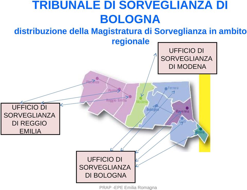 regionale UFFICIO DI SORVEGLIANZA DI MODENA UFFICIO