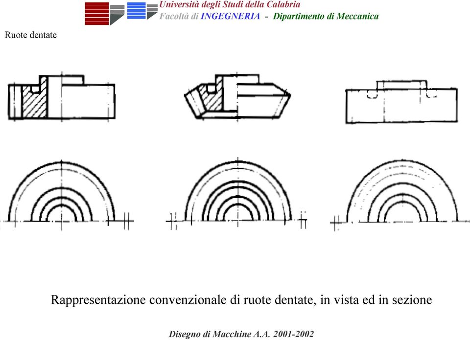 ruote dentate, in