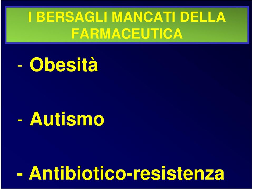 Obesità - Autismo -