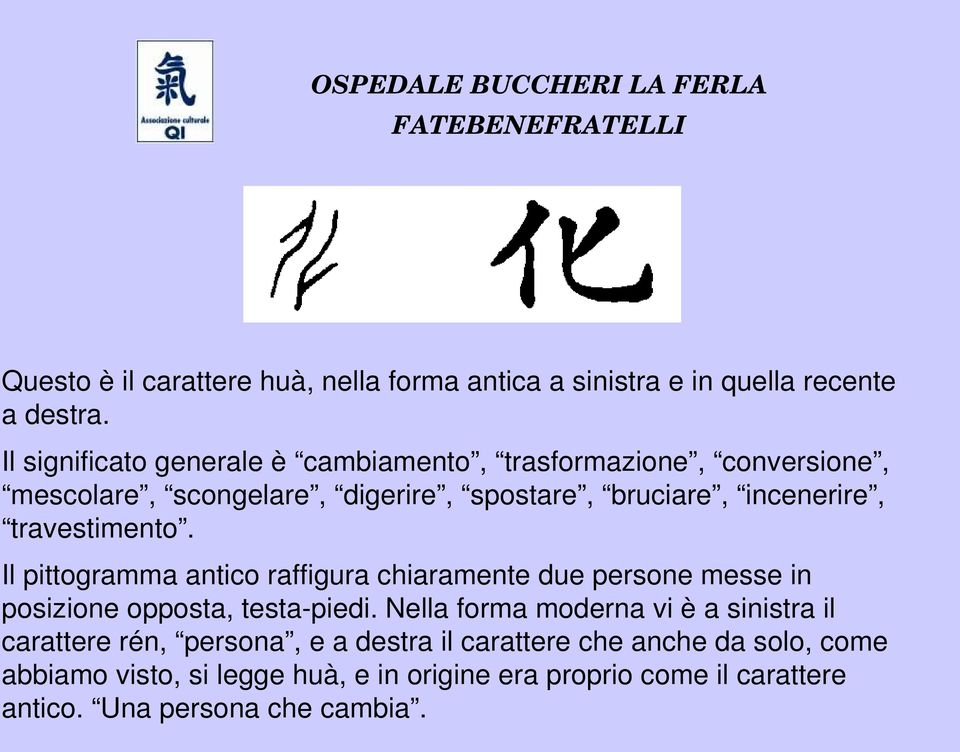 travestimento. Il pittogramma antico raffigura chiaramente due persone messe in posizione opposta, testa piedi.