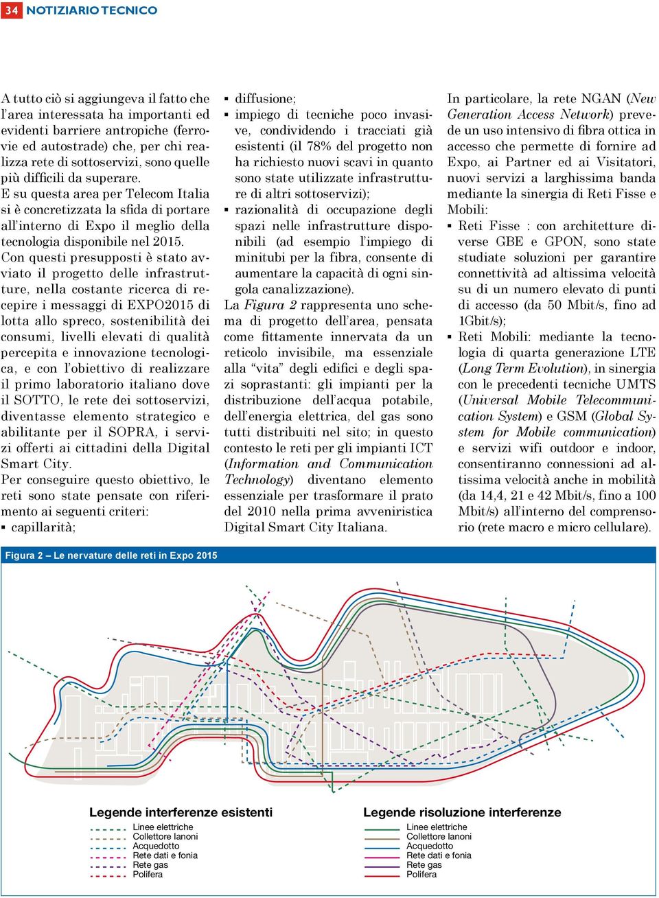 Con questi presupposti è stato avviato il progetto delle infrastrutture, nella costante ricerca di recepire i messaggi di EXPO2015 di lotta allo spreco, sostenibilità dei consumi, livelli elevati di