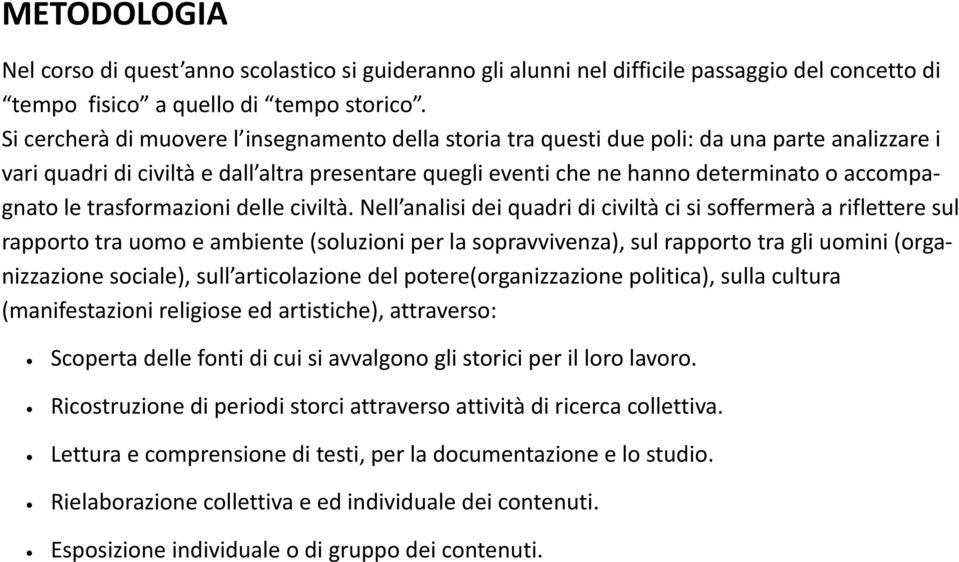 le trasformazioni delle civiltà.