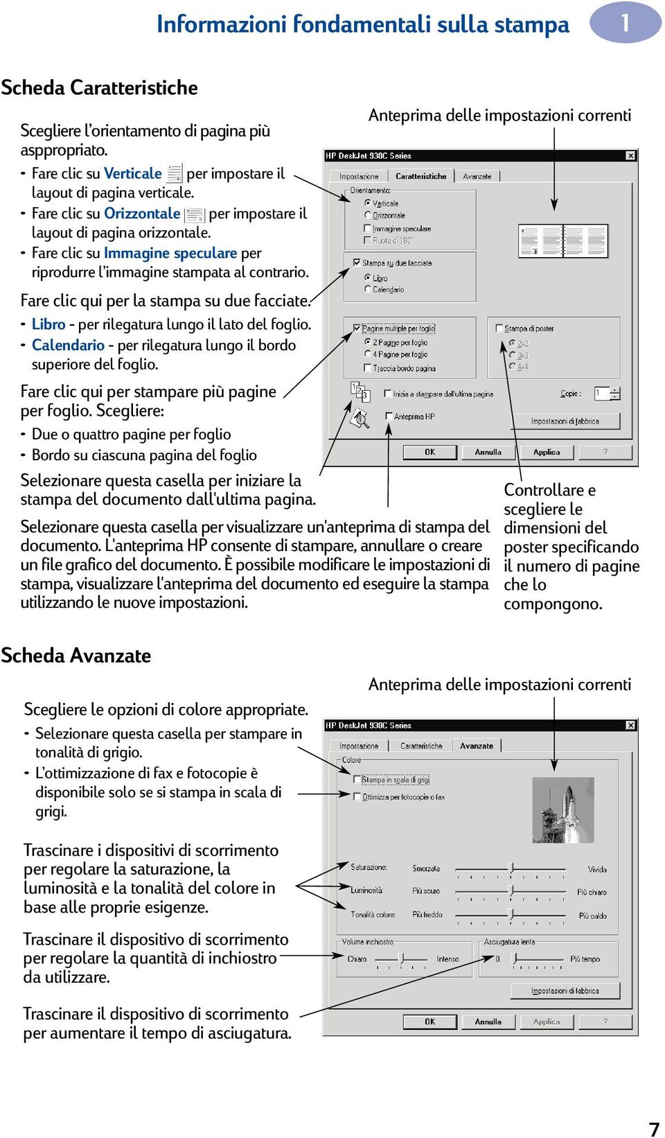 Libro - per rilegatura lungo il lato del foglio. Calendario - per rilegatura lungo il bordo superiore del foglio. Fare clic qui per stampare più pagine per foglio.