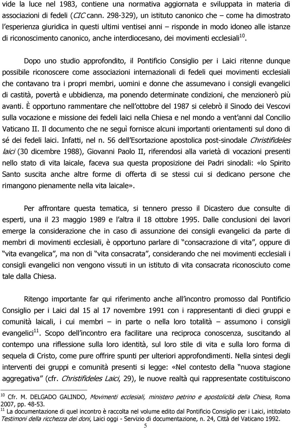 movimenti ecclesiali 10.