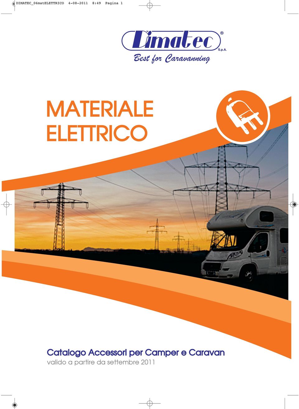 ELETTRICO Catalogo Accessori per Camper