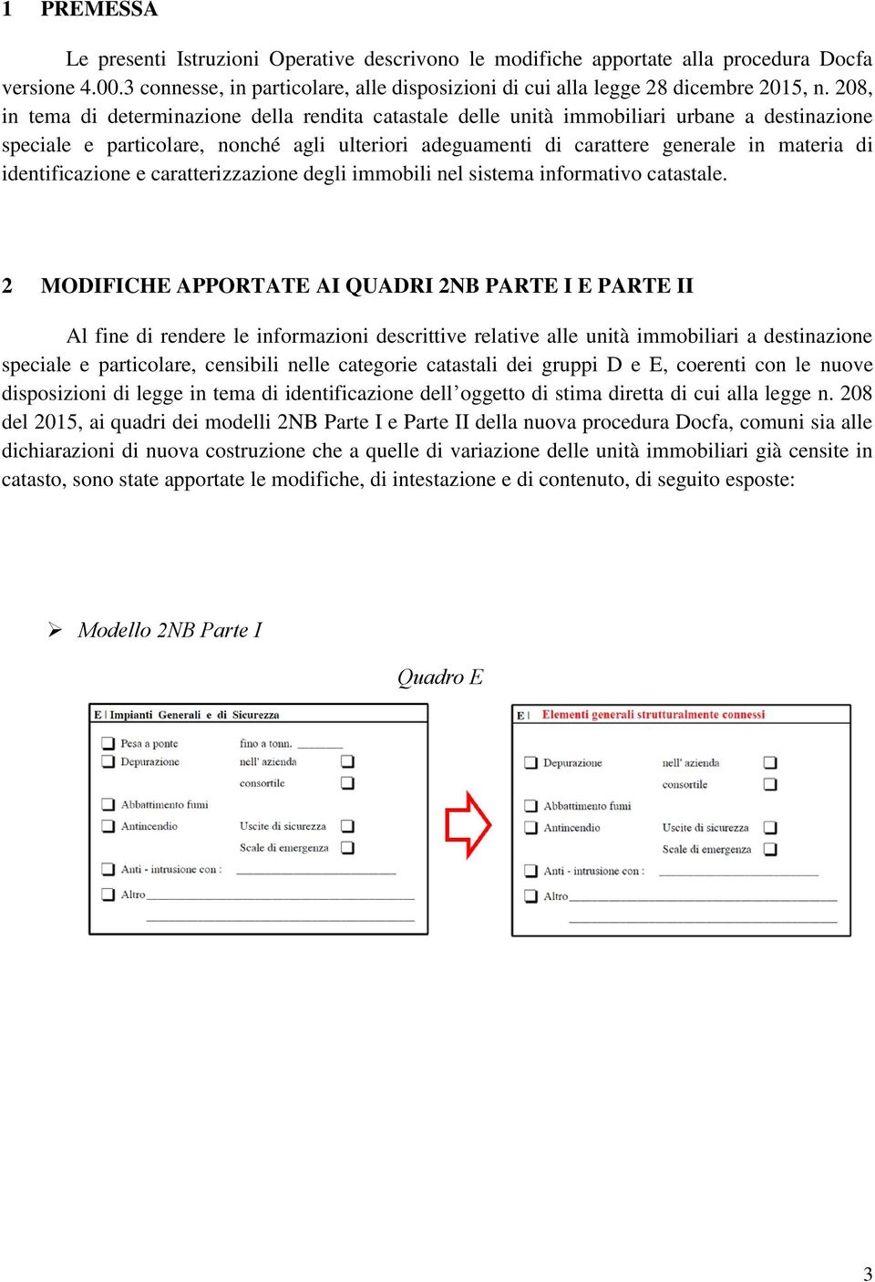 identificazione e caratterizzazione degli immobili nel sistema informativo catastale.