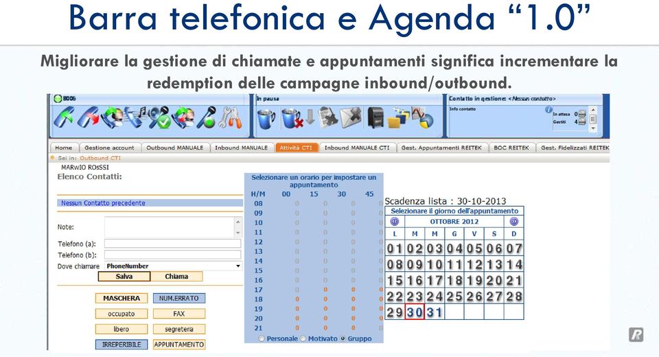 e appuntamenti significa incrementare