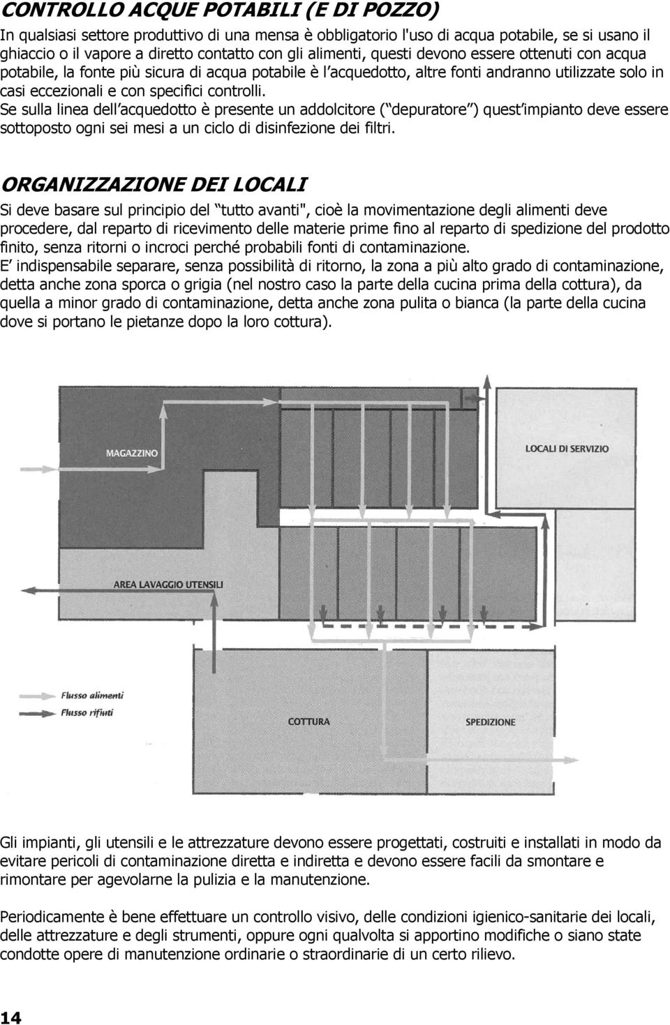 Se sulla linea dell acquedotto è presente un addolcitore ( depuratore ) quest impianto deve essere sottoposto ogni sei mesi a un ciclo di disinfezione dei filtri.