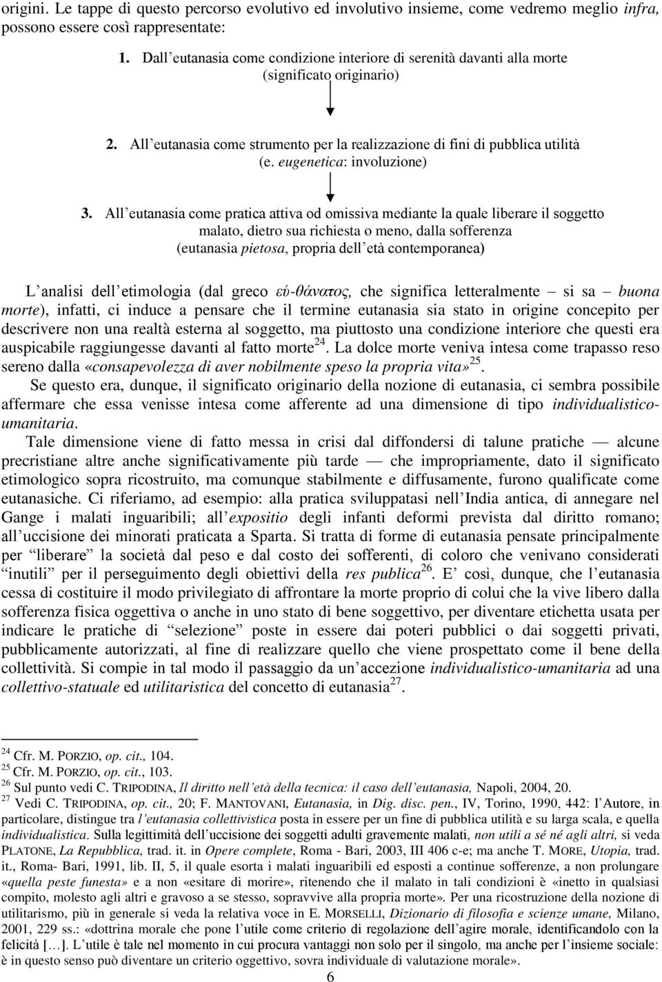 eugenetica: involuzione) 3.