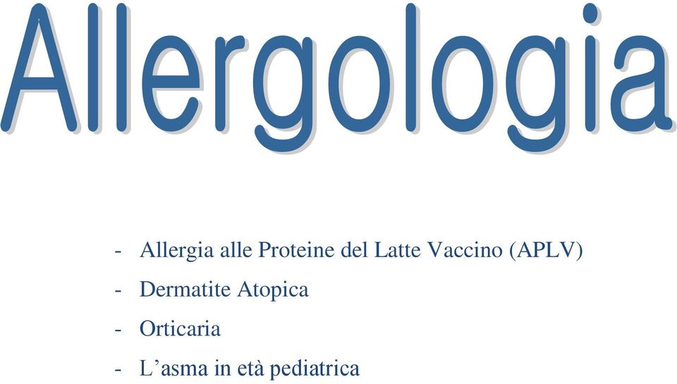 Dermatite Atopica -