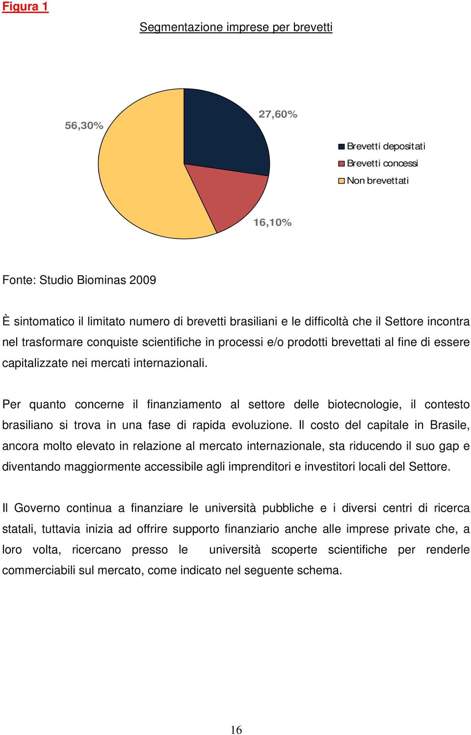 Per quanto concerne il finanziamento al settore delle biotecnologie, il contesto brasiliano si trova in una fase di rapida evoluzione.