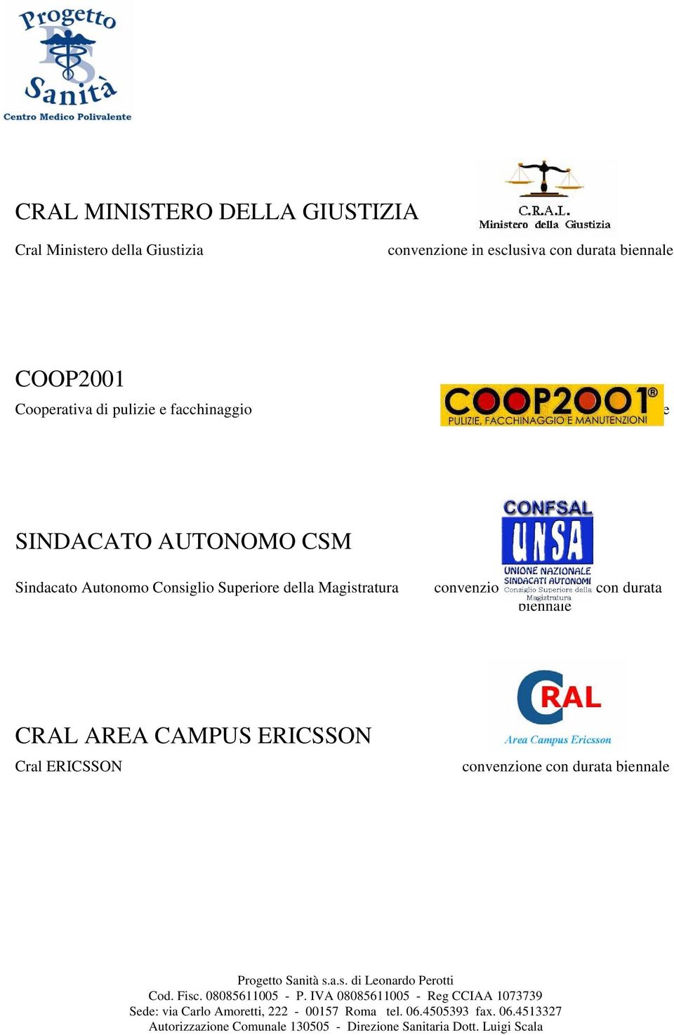 SINDACATO AUTONOMO CSM Sindacato Autonomo Consiglio Superiore della Magistratura convenzione in