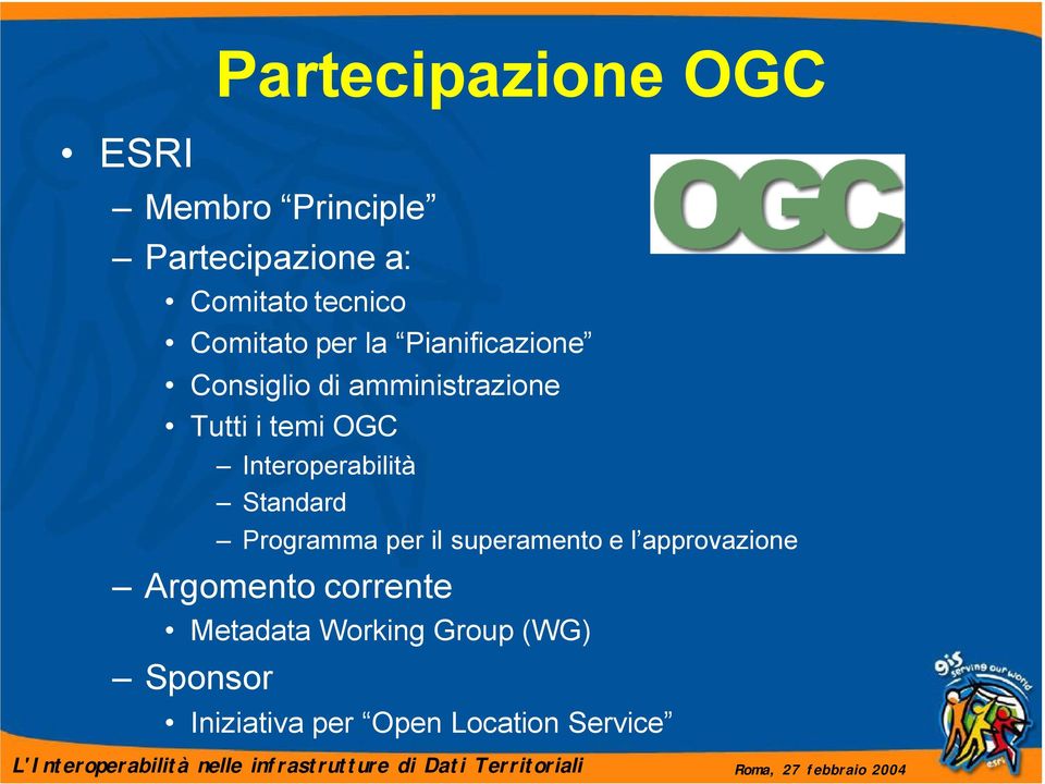 Interoperabilità Standard Programma per il superamento e l approvazione