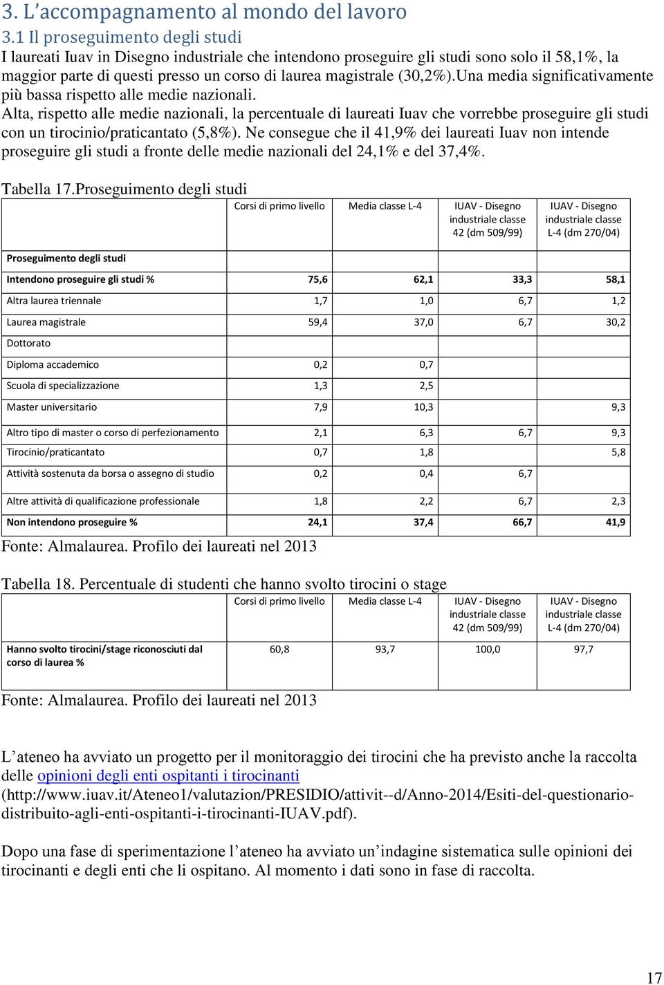 Una media significativamente più bassa rispetto alle medie nazionali.