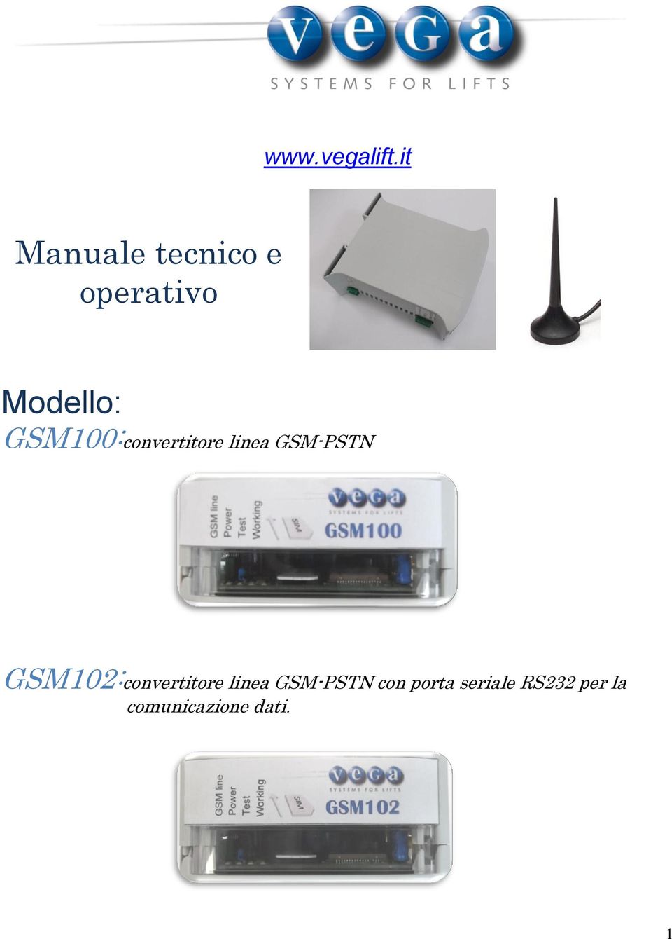 GSM100:convertitore linea GSM-PSTN