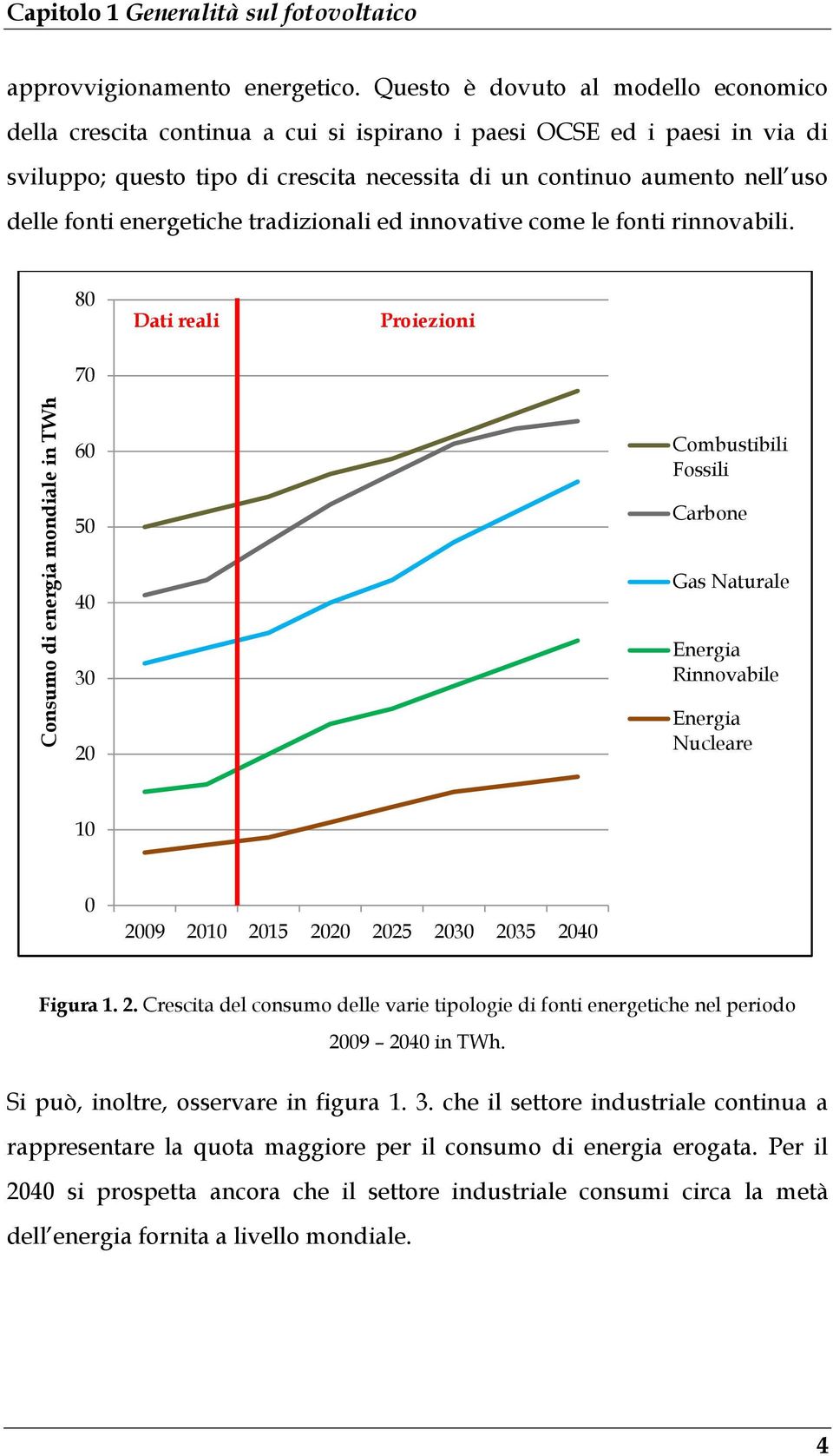 fonti energetiche tradizionali ed innovative come le fonti rinnovabili.