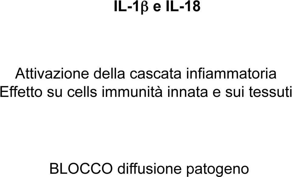su cells immunità innata e sui