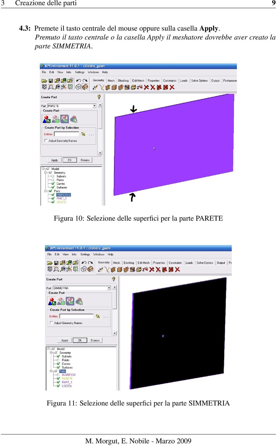 Premuto il tasto centrale o la casella Apply il meshatore dovrebbe aver