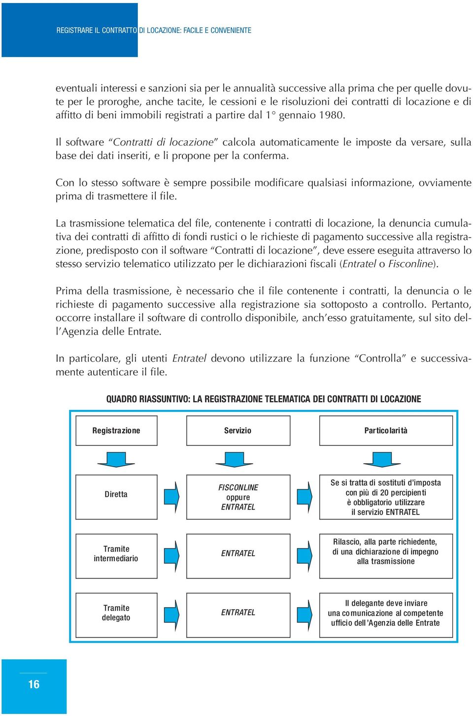 Con lo stesso software è sempre possibile modificare qualsiasi informazione, ovviamente prima di trasmettere il file.