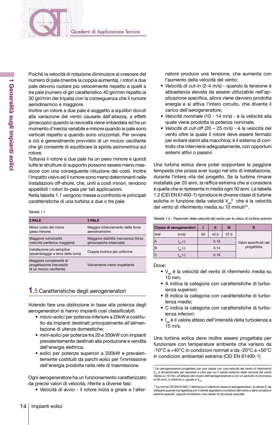 Inoltre un rotore a due pale è soggetto a squilibri dovuti alla variazione del vento causate dall altezza, a effetti giroscopici quando la navicella viene imbardata ed ha un momento d inerzia