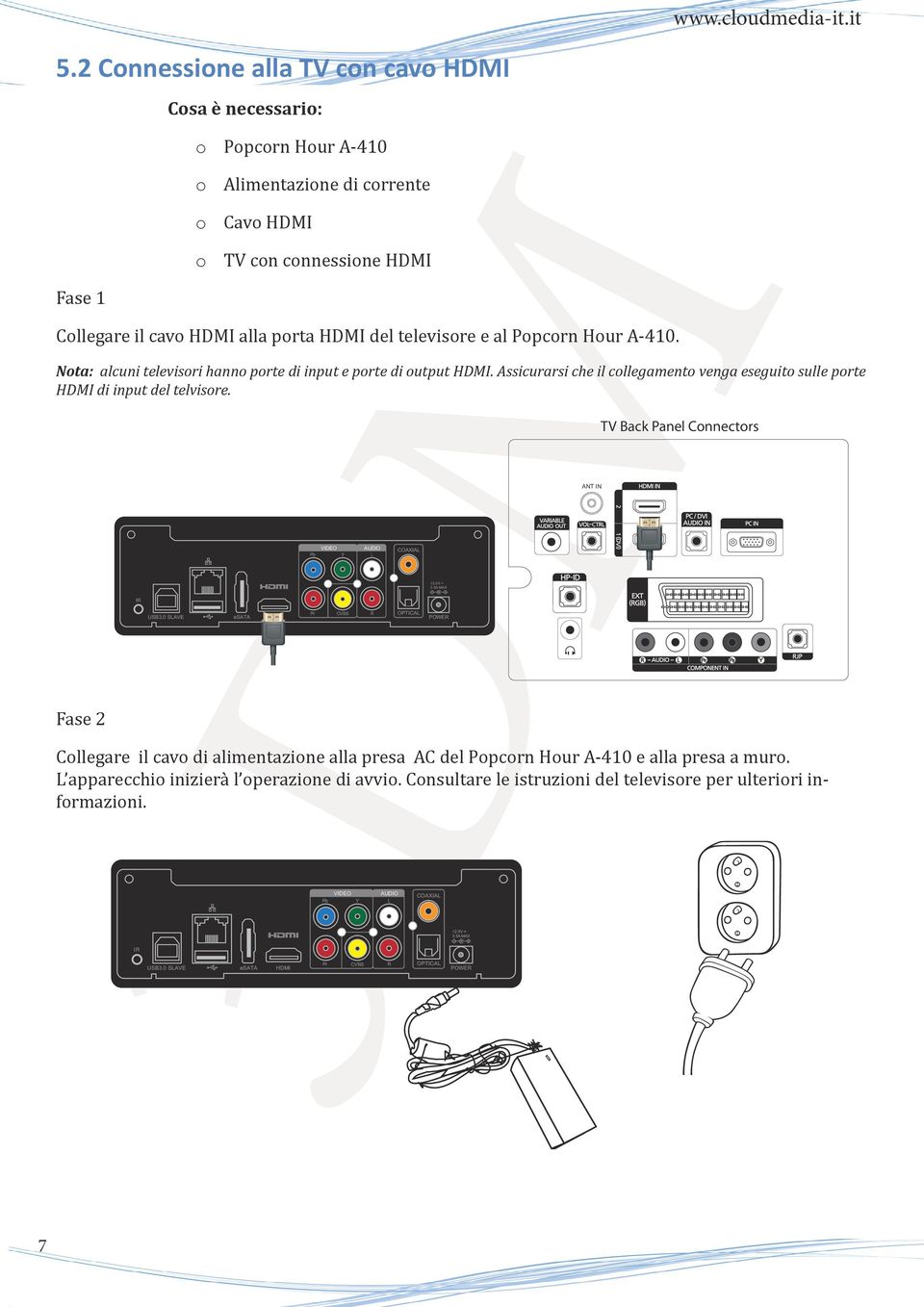 0 SLAVE esata HDMI Pb Pr VIDEO Y CVBS AUDIO L R COAXIAL OPTICAL 12.0V 3.