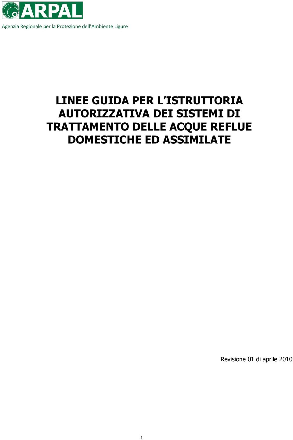 TRATTAMENTO DELLE ACQUE REFLUE