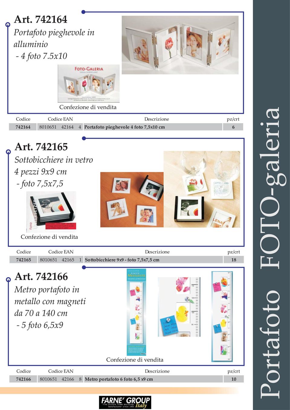 Art. 742165 Sottobicchiere in vetro 4 pezzi 9x9 cm - foto 7,5x7,5 Confezione di vendita 742165 8010651 42165 1
