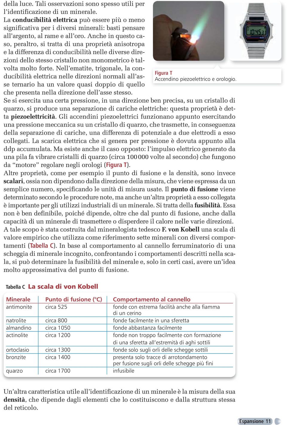 Anche in questo caso, peraltro, si tratta di una proprietà anisotropa e la differenza di conducibilità nelle diverse direzioni dello stesso cristallo non monometrico è talvolta molto forte.