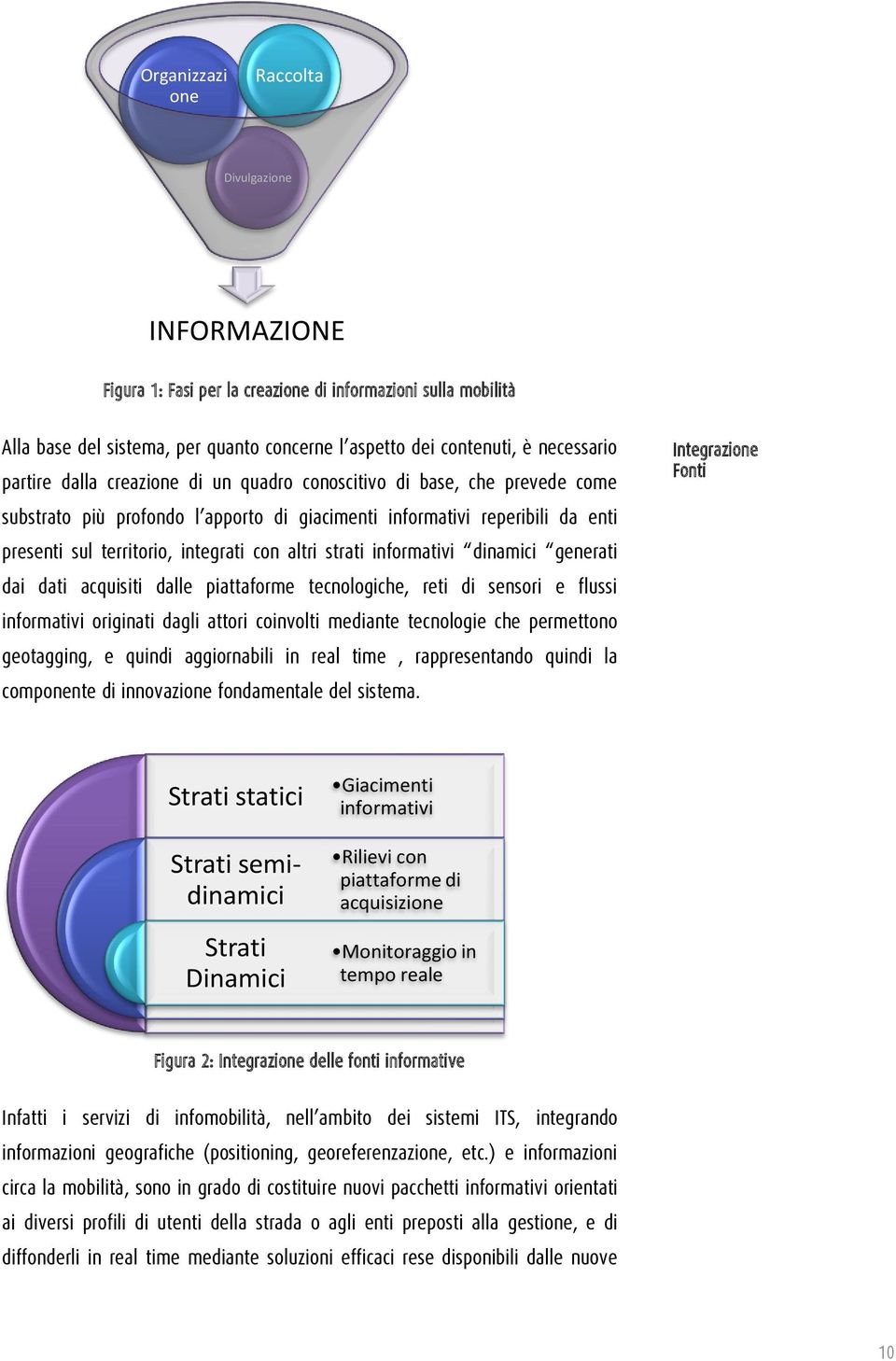 strati informativi dinamici generati dai dati acquisiti dalle piattaforme tecnologiche, reti di sensori e flussi informativi originati dagli attori coinvolti mediante tecnologie che permettono