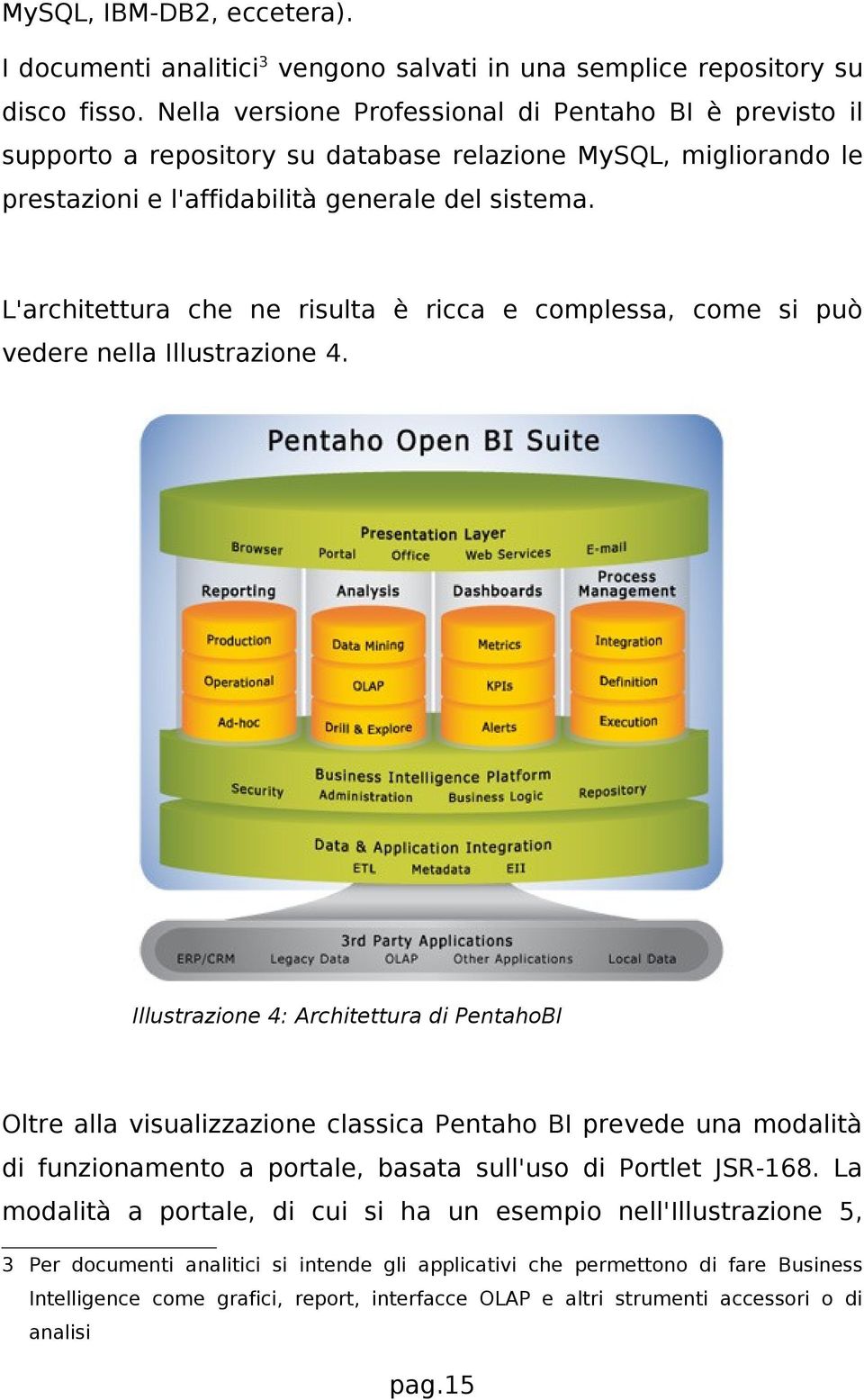 L'architettura che ne risulta è ricca e complessa, come si può vedere nella Illustrazione 4.