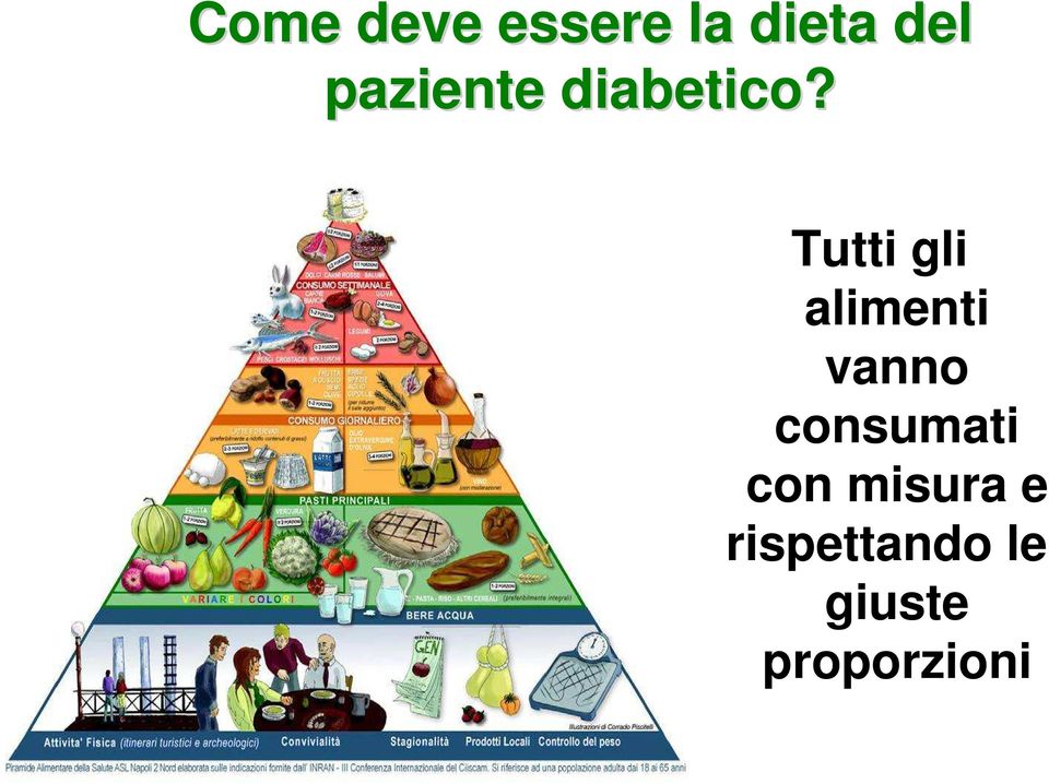 Tutti gli alimenti vanno