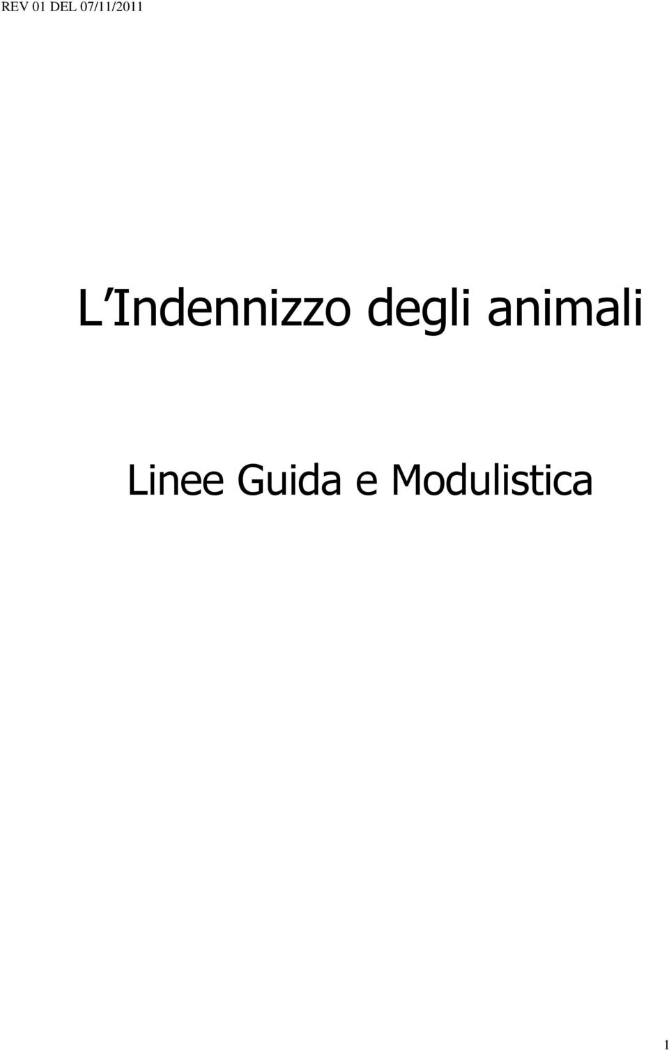 Linee Guida e