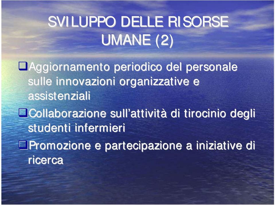 Collaborazione sull attivit attività di tirocinio degli