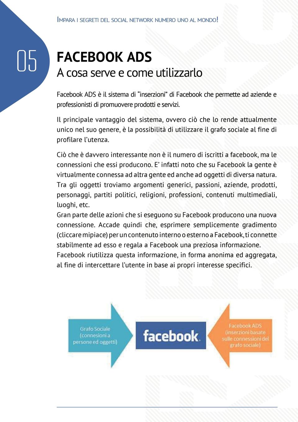 Ciò che è davvero interessante non è il numero di iscritti a facebook, ma le connessioni che essi producono.