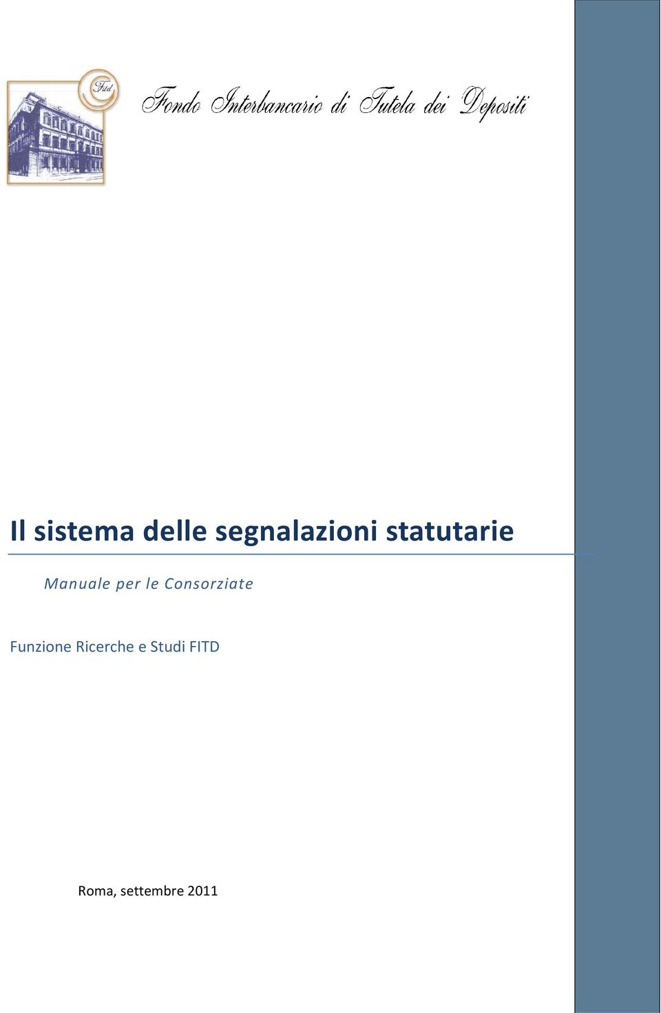 Consorziate Funzione Ricerche