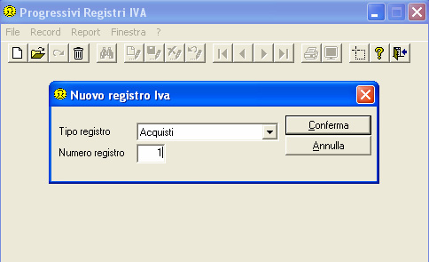 In ambedue i casi, confermare le modifiche apportate allo scadenziario, uscire e salvare la registrazione.