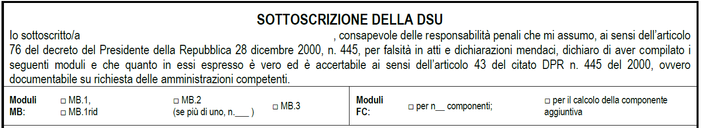 Moduli FC.