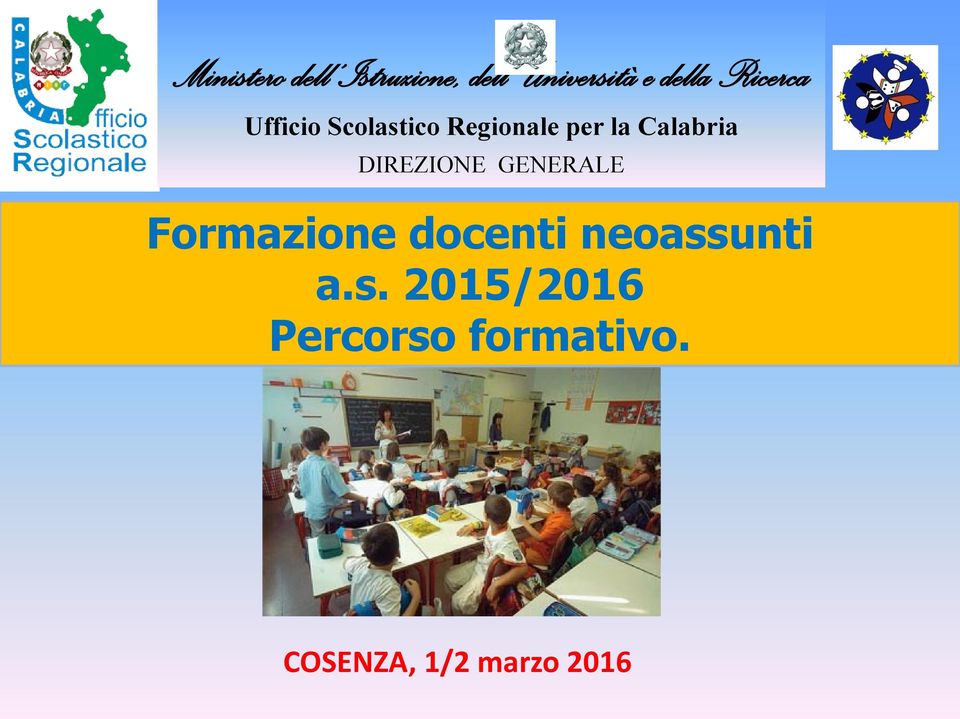 DIREZIONE GENERALE Formazione docenti neoass