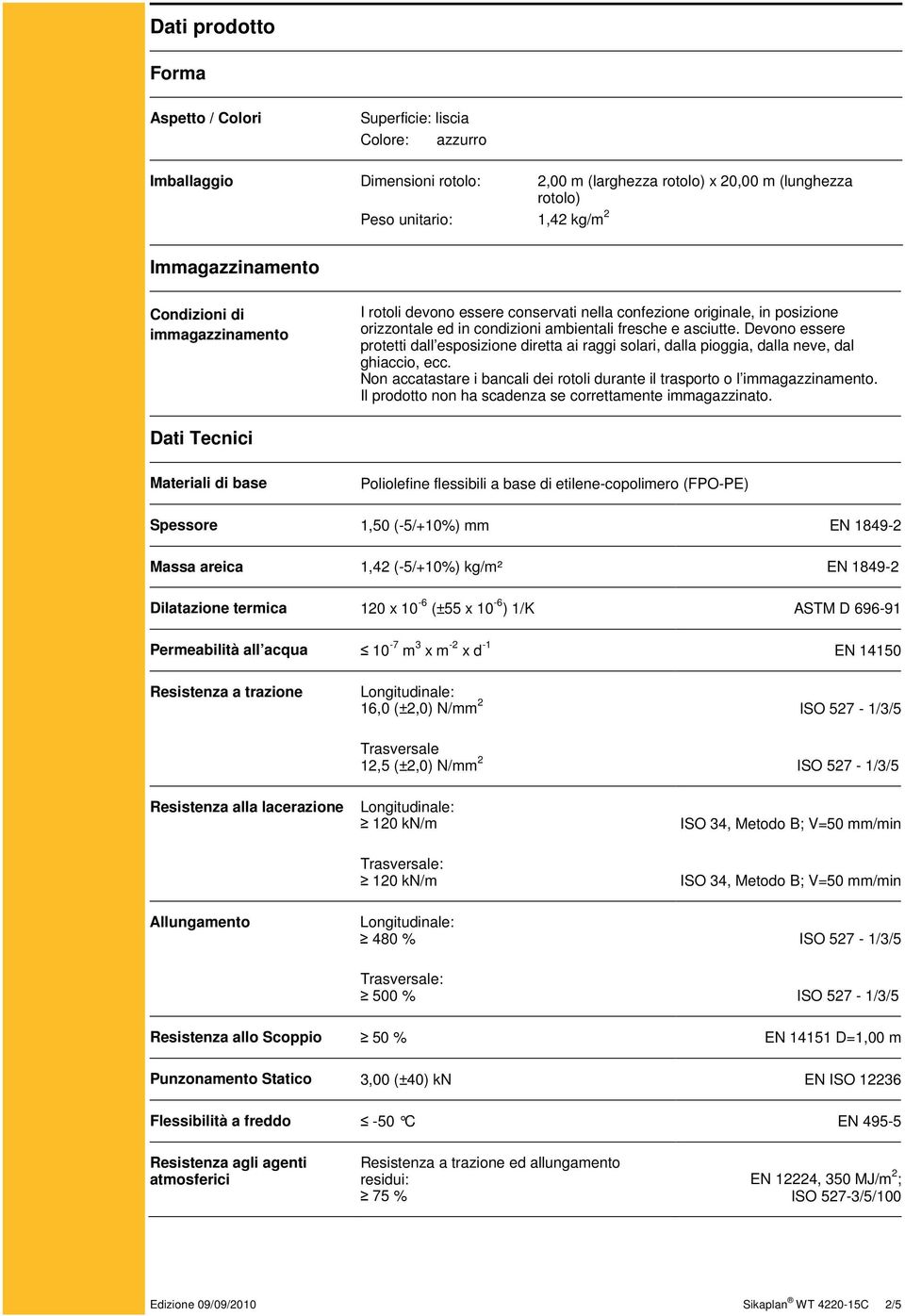 Devono essere protetti dall esposizione diretta ai raggi solari, dalla pioggia, dalla neve, dal ghiaccio, ecc. Non accatastare i bancali dei rotoli durante il trasporto o l immagazzinamento.