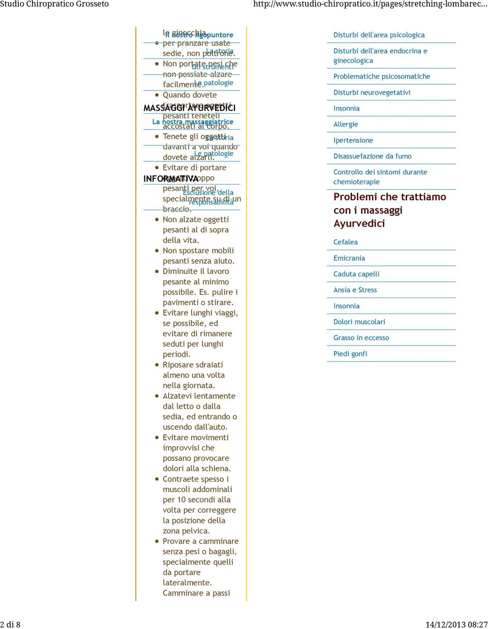 Tenete gli oggetti La storia davanti a voi quando Le patologie dovete alzarli.