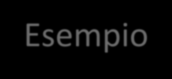 Esempio