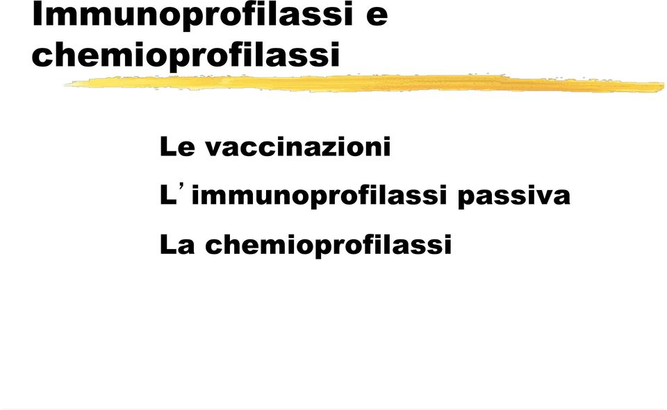 vaccinazioni L
