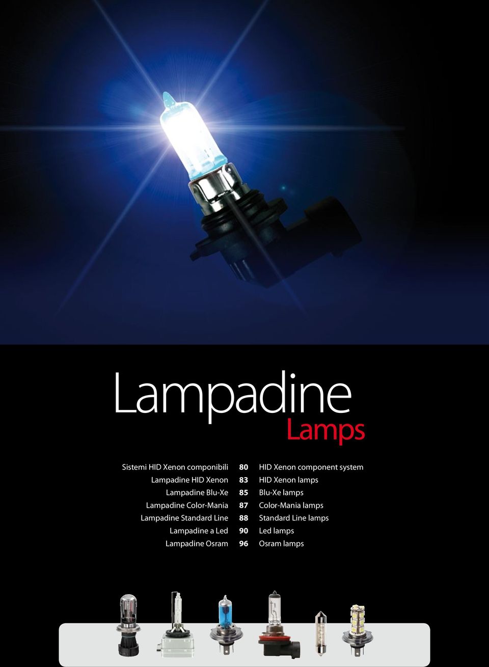 lamps Lampadine Color-Mania 87 Color-Mania lamps Lampadine Standard Line