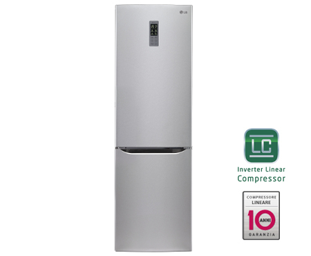 GBB539PZQZS COMBI CLASSE A++ Total NO FROST, Capacità netta freezer :Lt. 91, Capacità netta Frigo: Lt.