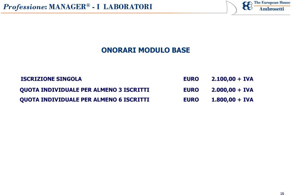 ISCRITTI EURO 2.