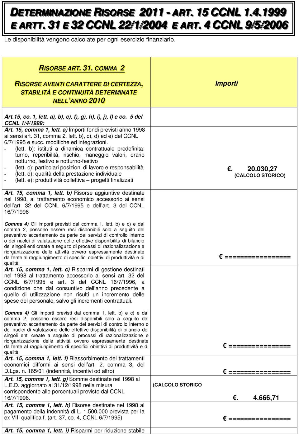 . 3311,, CCOOMMMMAA 22 RI IISSOORR SSEE AA VVEENN TTI II CCAARRAATTTTEERREE DDI II CCEERRTTEEZZZZAA, SSTTAABB IILLI I IITTÀÀ EE CCOONNTTI IINNUU IITTÀÀ I DDEETTEERRMMI IINNAATTEE NN EELLLL AANNNNOO