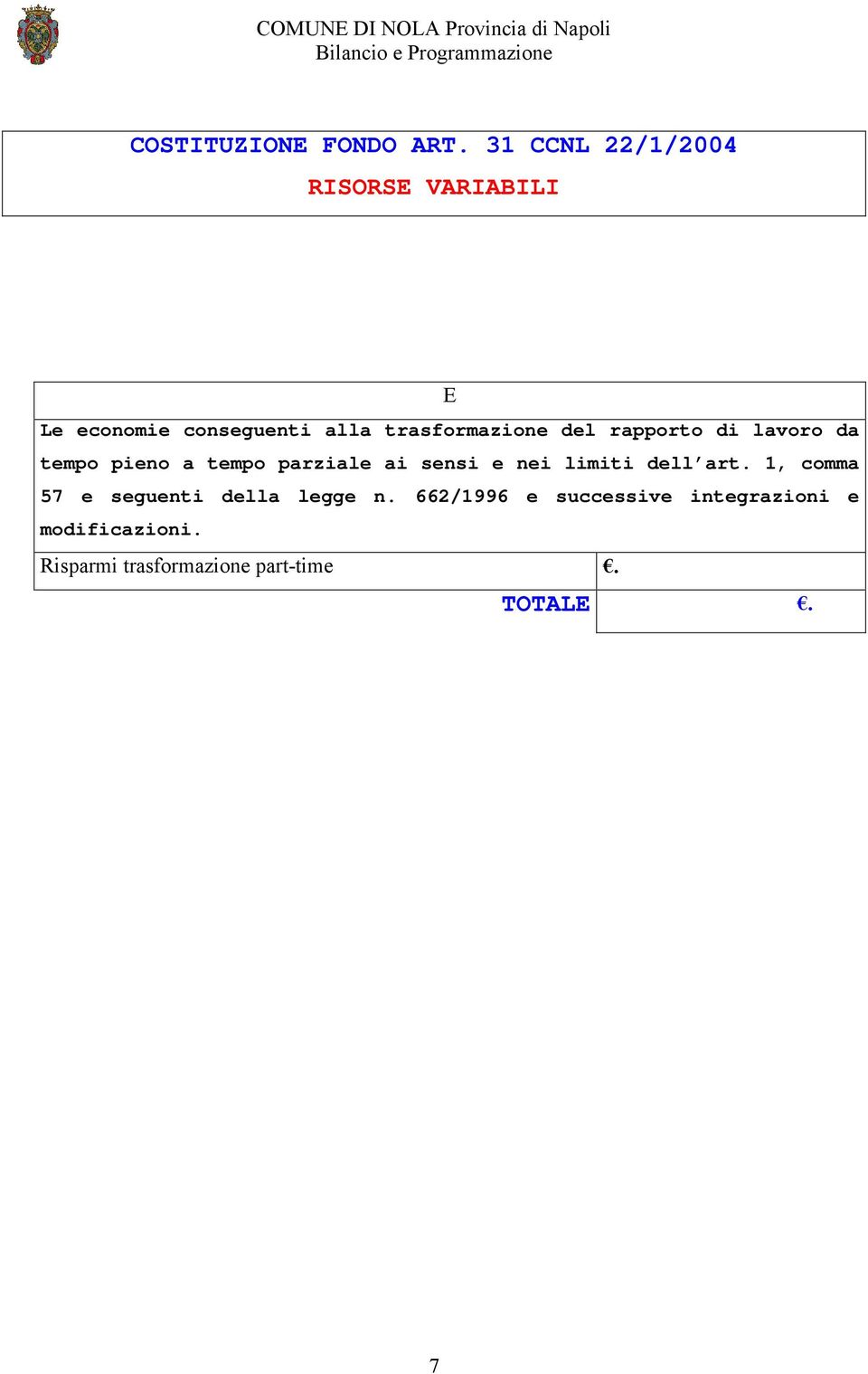 del rapporto di lavoro da tempo pieno a tempo parziale ai sensi e nei limiti dell