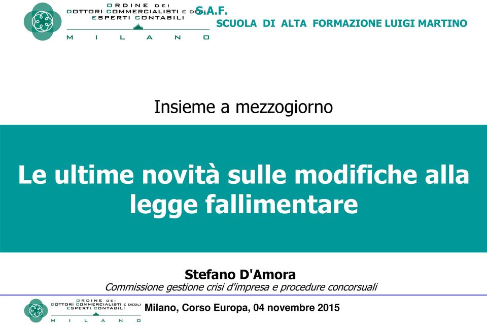 mezzogiorno Le ultime novità sulle modifiche alla legge