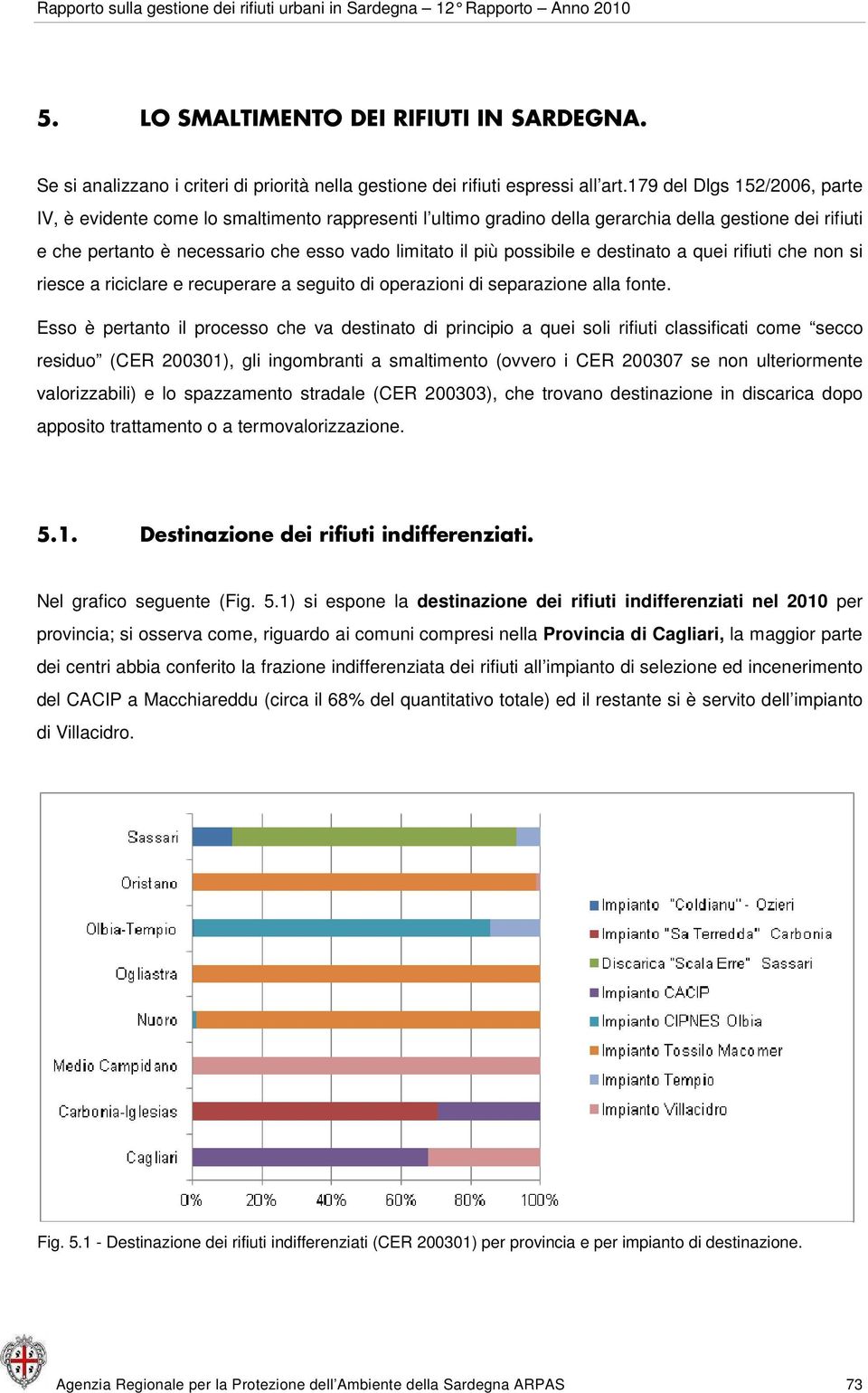 possibile e destinato a quei rifiuti che non si riesce a riciclare e recuperare a seguito di operazioni di separazione alla fonte.